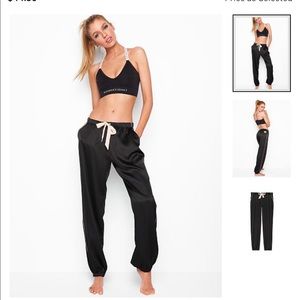 Victoria’s Secret silk pj joggers